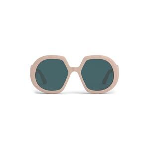 Dior 56mm Oval Pink Sunglasses Size OS